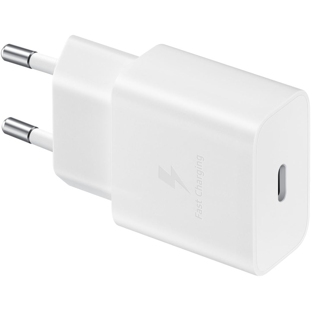 CARICABATTERIA DA RETE SAMSUNG SUPER FAST CHARGING 15W USB-C EP-T1510NWEGEU WHITE