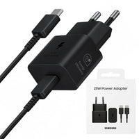 CARICABATTERIA DA RETE SAMSUNG SUPER FAST CHARGING 25W USB-C + CAVO TYPE-C EP-T2510XWEGEU
