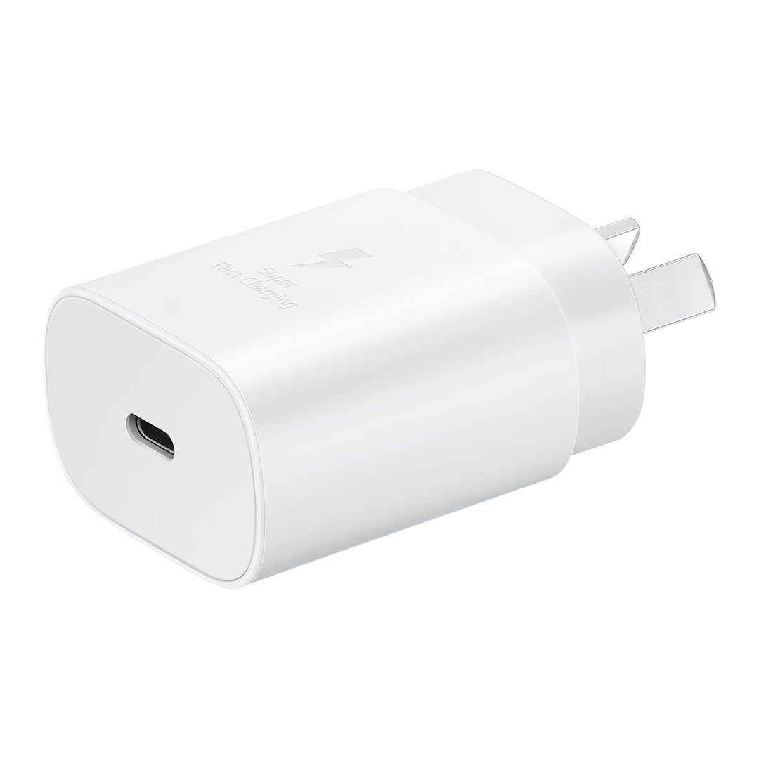CARICABATTERIA DA RETE SAMSUNG SUPER FAST CHARGING 25W USB-C EP-T2510NWEGEU WHITE